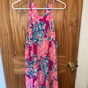 Neon Southern Frock Medium Racer Back Tunic Dress